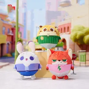 Disney Zootopia 2 Squishy Plush Toy,Cute Plush Squishy Dolls Judy Nick Leopard Officer Stuffed Figurines,Mini Cute Stress Relief Fidget Sensory Toys,Soft Plush Material,Decompression Squishy Design,Fun Collectible Gift for Kids and Adults,Christmas  Gift