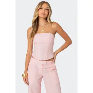 Arya Linen Look Corset