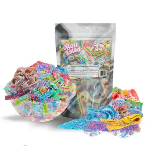 Sour Belt Salad with Customizable Toppers – Mix of Flavors for a Unique Taste Experience