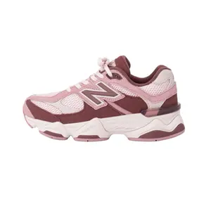 New Balance 9060 Pink Red Velvet Youth / Women’s Perfect Daily Casual Comfort Fashion Footwear Walking Running Sneakers Shoe Girl