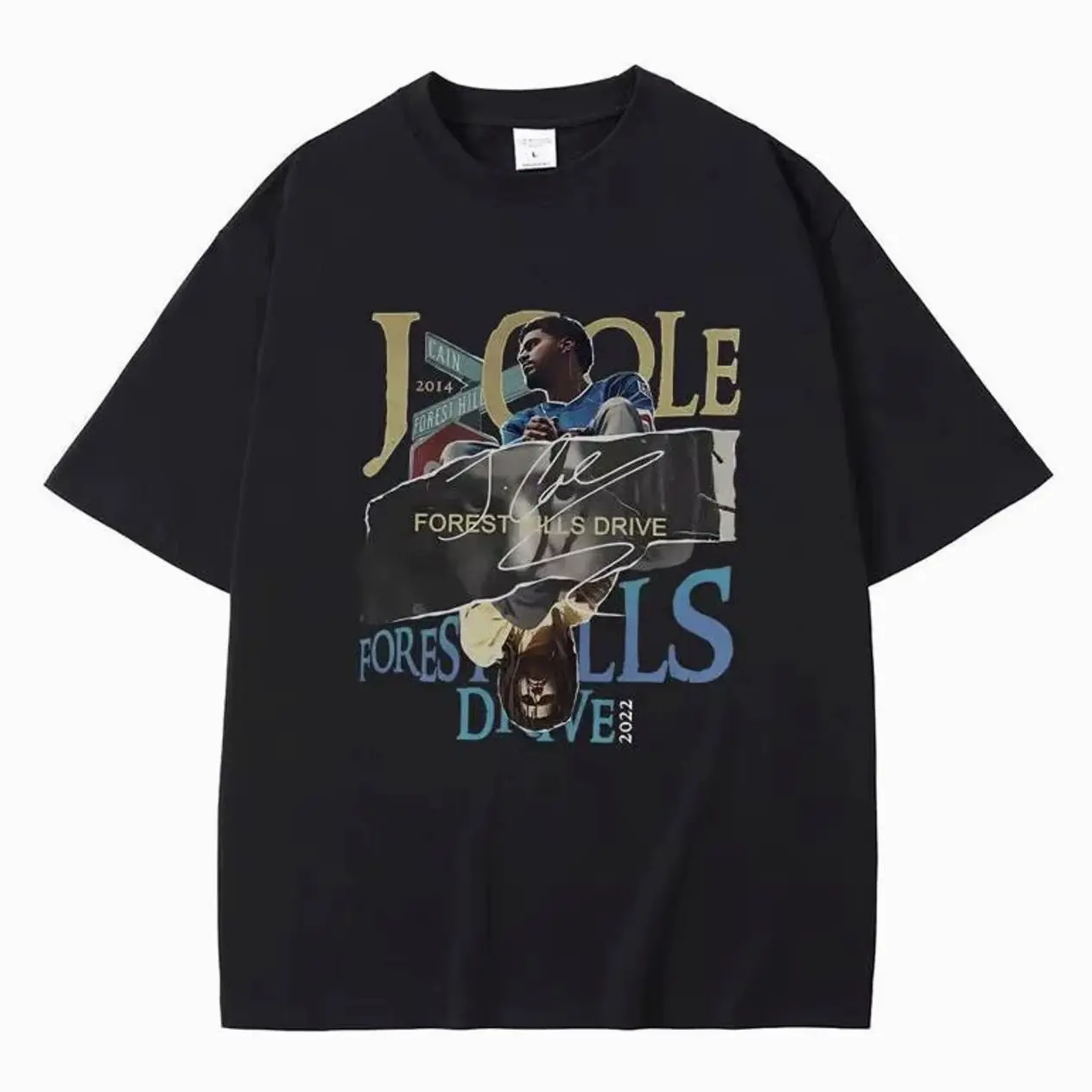 Best Famous Rapper J Cole Forest Hills Drive Music Album Cover Print T Shirt 0K2