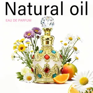 Perfume for Women, Halal Dubai Retro Concentrated Perfume Oil - Long Lasting Exquisite Vintage Fragrance Gift - The Luxurious Scent - 15ML