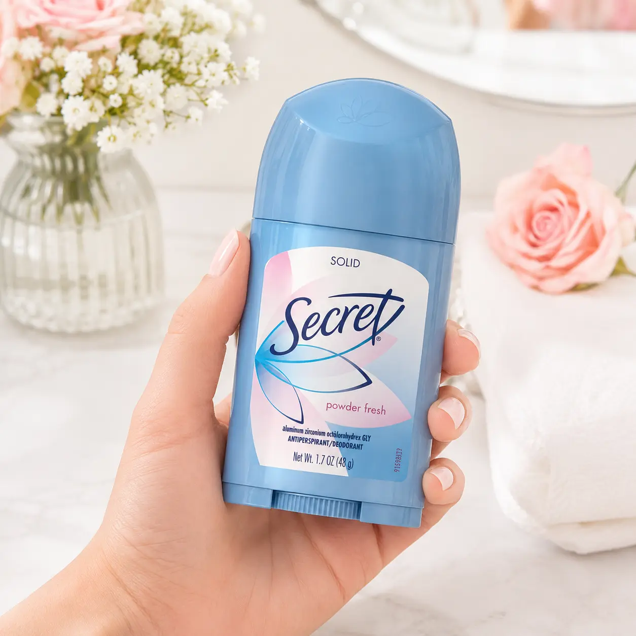 Secret Powder Fresh Smooth Scent Antiperspirant Deodorant Stick, 1.7 oz, Body Care Product