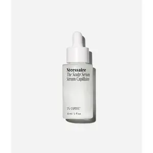 Nécessaire The Scalp Serum. 5% Capixyl + 1% Hyaluronic Acid For Fuller, Thicker, Healthier Hair. Fragrance-Free. Approved by the National Eczema Association. 1 fl oz