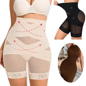 Shapewear for Women High-Waisted Shapewear Tummy Control Shorts Faja Body Shaper Butt Lifting Shorts High Waisted Seamless Girdles Under Dress Basic Womenswear Everyday