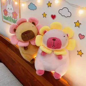 11.8in Capybara Plush Toy, Cute Simulation Capybara Stuffed Toy, Soft Animals Decoration Toy for Boys & Girls, Gift for Girls#TOP PICKS,summervibes