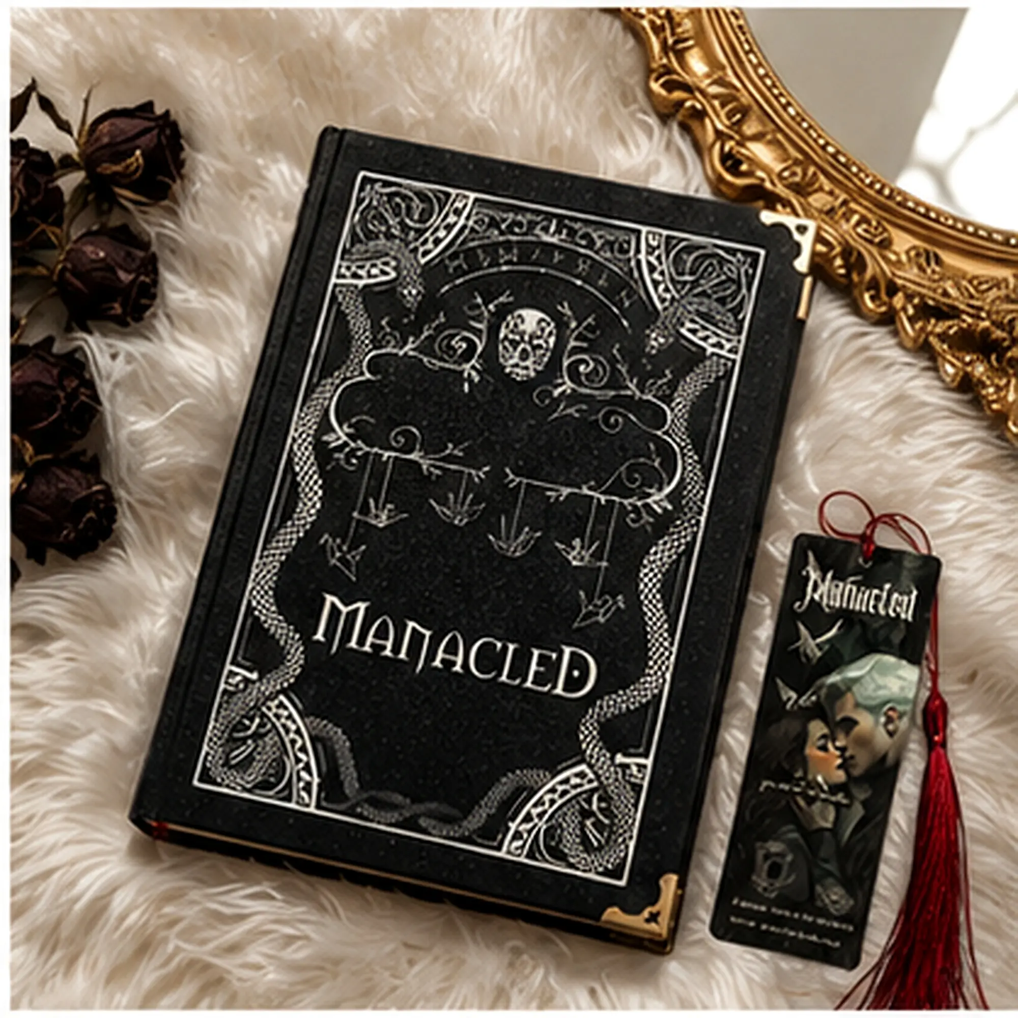 Manacled Special Edition Hardcover Book – Gothic Romance Collector Edition with Matching Bookmark
