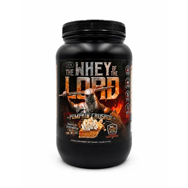 Pumpkin Crusade Whey Protein Isolate Dietary Supplement, Fitness Protein Powder