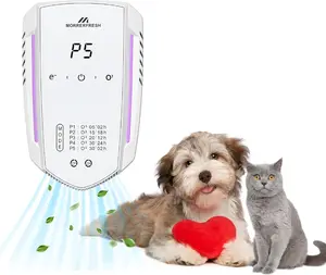 Morrerfresh Odor Eliminator for Cat Dog Car Home Quiet Portable Air Purifier with Advanced Ozone Technology Removes Pet Urine Smoke Musty Smells Fathersdaygift