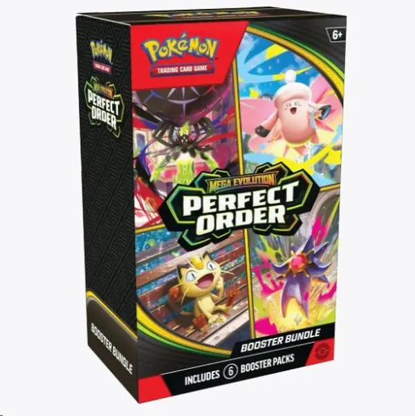 Mega Evolution Perfect Order Booster Bundle Sealed
