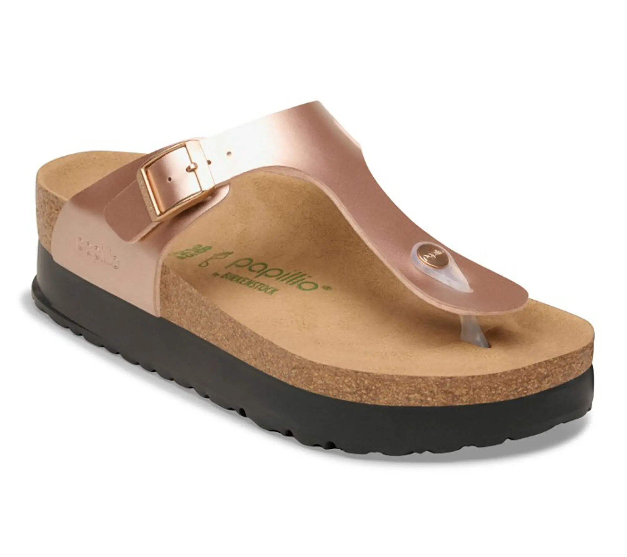 Birkenstock Platform Thong Sandals - Gizeh Flex Vegan