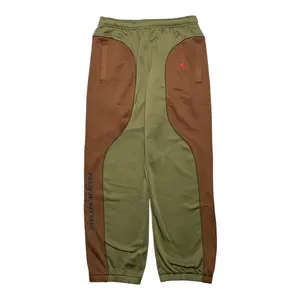 Supreme x Air Jordan Tricot Track Pants Olive Green Multi