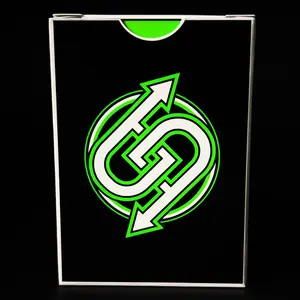 Descendents Playing Cards – Neon Green Signature Deck by Elijah Myers