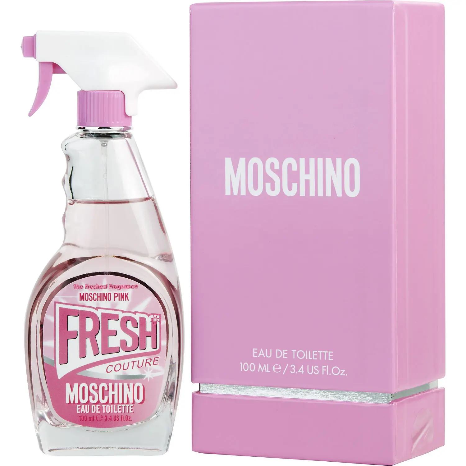 Moschino Pink Fresh Couture By Moschino Edt For Women