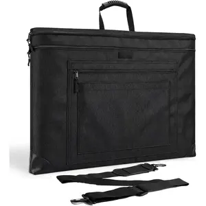 Art Portfolio Bag, 20x26 Light Weight Portfolio Folder Case with Adjustable  Strap, Leather Corners,  Art Bag for Artists and Students for Artwork, Poster, Sketching, Drawing