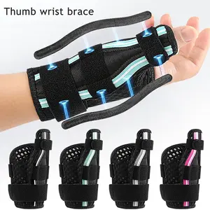 Wrist and Thumb Brace Support Right Hand Left Hand for Arthritis Pain Relief and Support, Thumb Spica Splint for Trigger Thumb, Finger Splint for Tendonitis, Sprain, Wrist Wraps