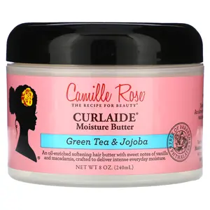 Camille Rose Curlaide Moisture Butter, Green Tea & Jojoba, 8 oz (240 ml)