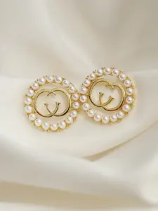 Elegant Pearl Earrings Set, High-Quality Minimalist Design, Luxurious Feel, Perfect Gift for Her, Stylish Jewelry Accessory for Any Occasion