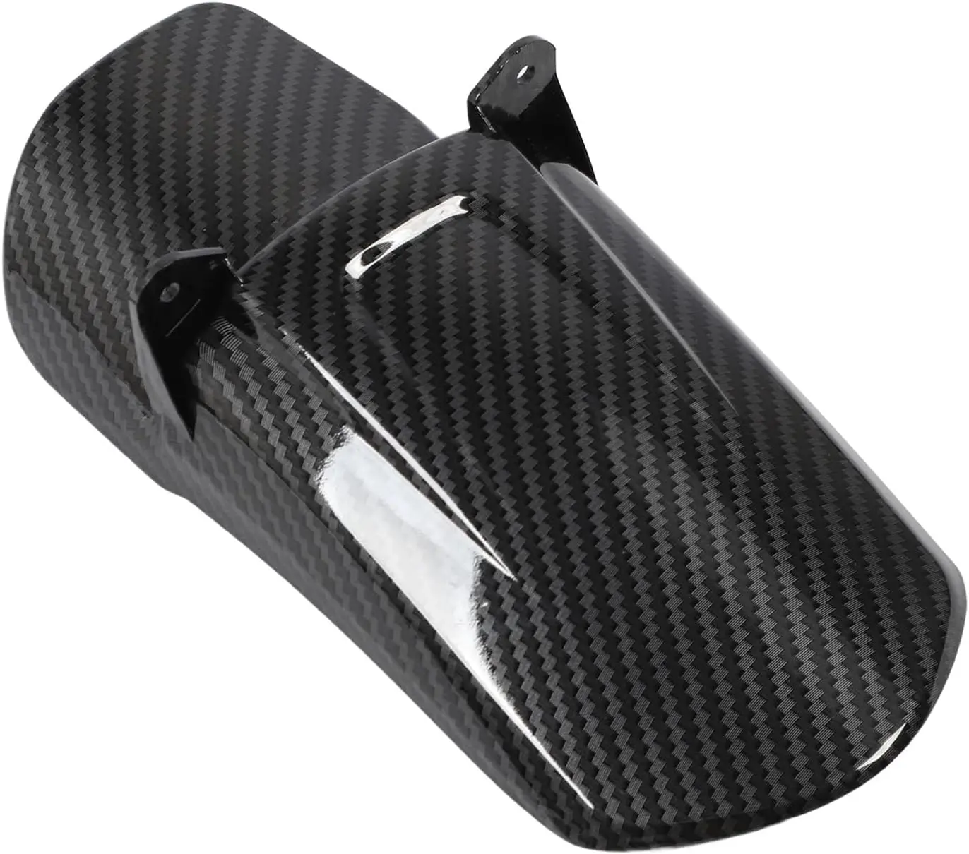 Carbon Fiber Style Rear Mudguard, Mudsplash for SUR RON Light Bee XS. Fashionable Design, Outstanding Appearance, Quick Installation for Motorcycle Compatible with ABS