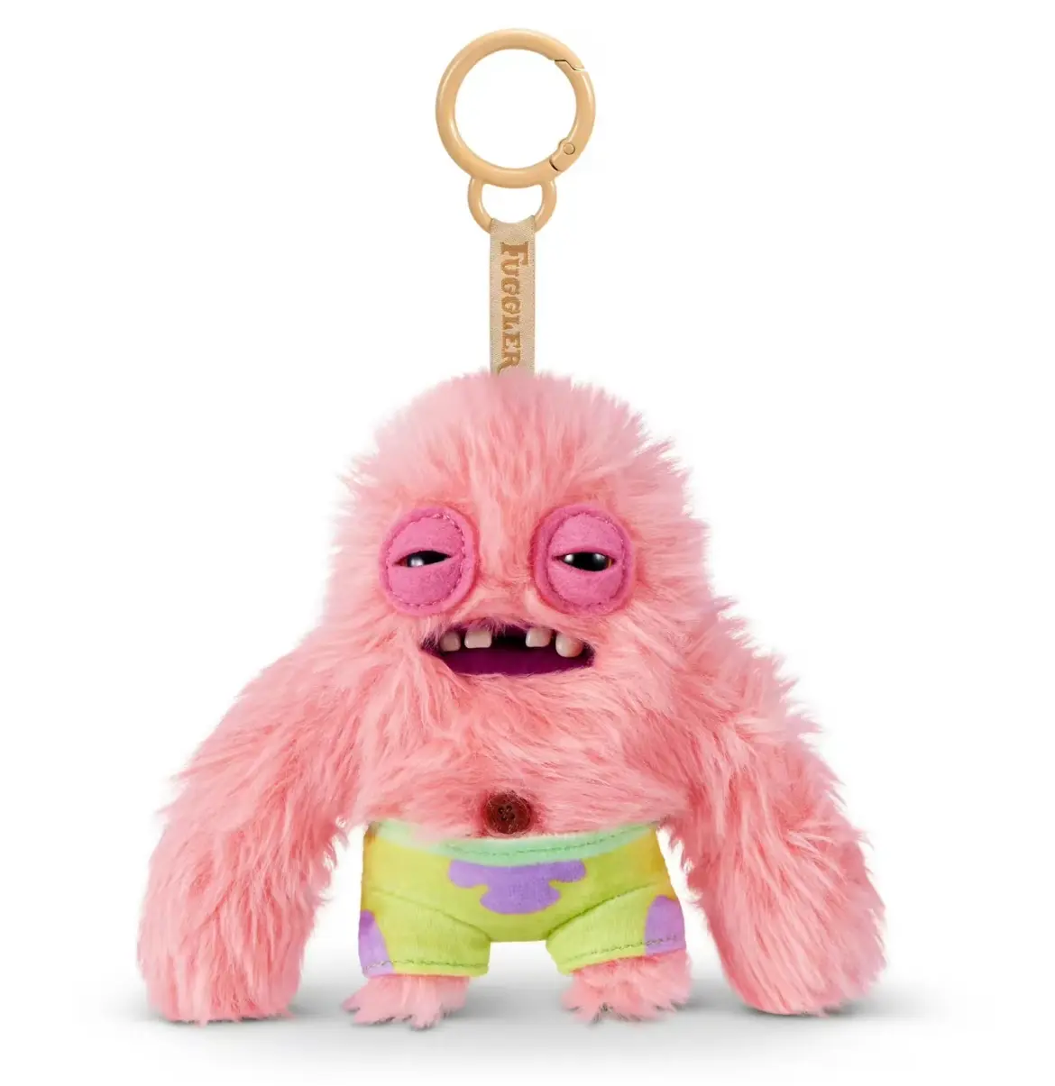 ZURU Fugglers Spongebob 5'' Plush Keychain (Patrick)