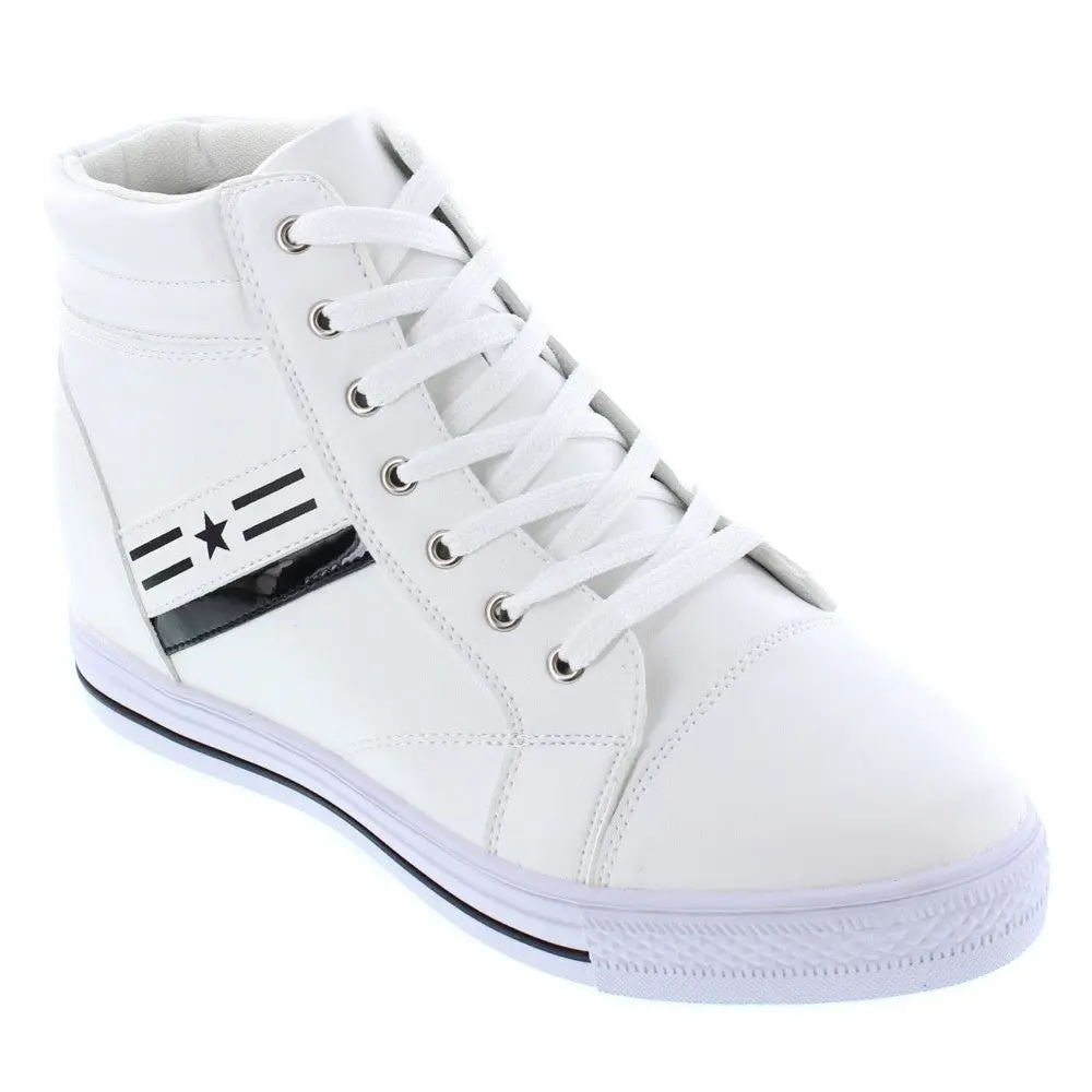 CALDEN High-Top Elevator Sneakers - Three Inches - K107222