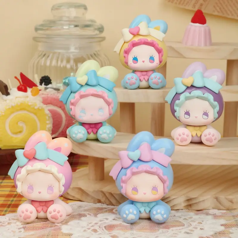 Lucky Emma Rabbit Collector Series First Edition, Secret Forest Blind Box Blind Bag Mystery Repack Random Surprise Set Cute Fun Collectible Bunny Figurine Set, Collectible Toy Gift for Kids & Adults