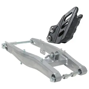 Suisuitong Motorcycle Rear Swing Arm 21'' Extended Swingarm & Swingarm Guard for 14 inch 16 inch Wheels Dirt Pit Bike ATV Go kart Quad Coolster Apollo SSR Taotao Big Wheel 125cc 140cc 150cc 200cc