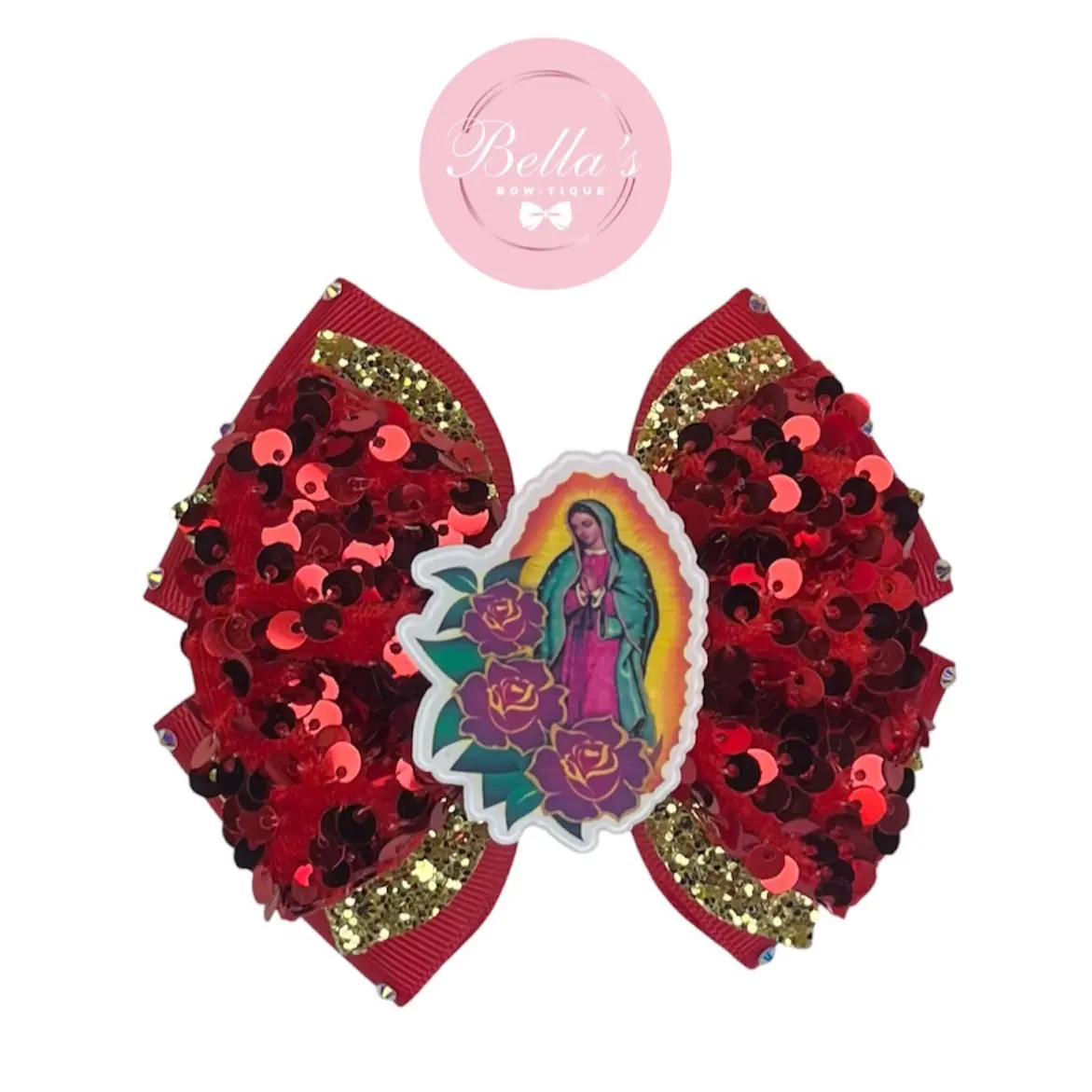 Hair clip bow