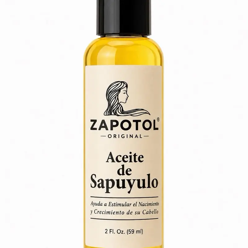 Zapotol Aceite de Sapuyulo Para el Cabello | Mamey Sapote Hair Oil PromoteS Healthy Hair Growth! (2oz)