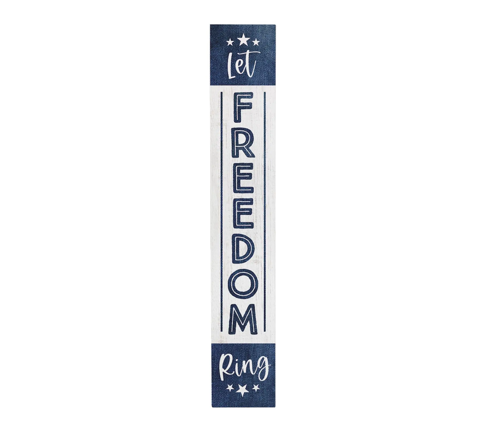 Sincere Surroundings 47" Let Freedom Ring PorchBoard