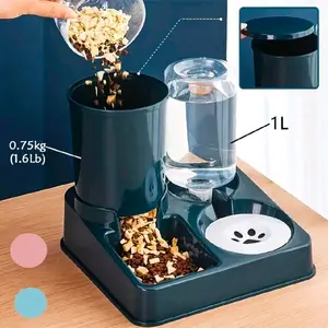 Automatic Dog Feeder Large Automatic Pet Feeder Water Dispenser for Dogs Cats