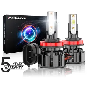 H11 H8 LED Headlight Bulb Kit High Low Beam For Chevrolet Camaro 2014 2015-2018