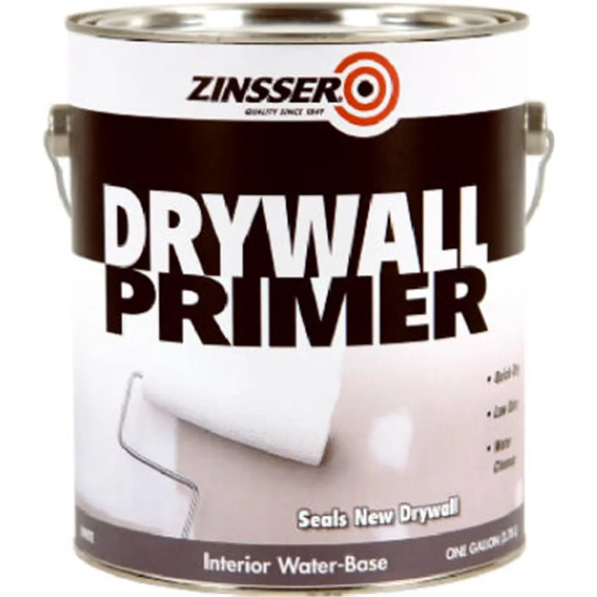 212 MAIN Zinsser 01501 Low Odor Interior Water-Based Drywall Primer - 1 Gal (6.6x7.25x7.65 in), Gallon Size, Seals Surfaces for Automotive & Motorcycle Paint Care, Dries Fast, Sands Easily, Cleans Up with Soap & Water, Won't Raise Nap
