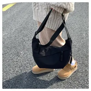 Women's Crossbody Dumpling Bag, 2026 New Trendy Large Capacity Shoulder Bag, Casual Versatile Commuter Sporty Underarm Purse for Daily Travel