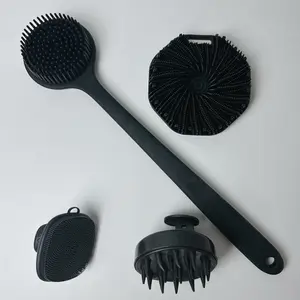 Silicone Bath Brush, Body Scrub Brush, Soft Silicone Material, Ideal for Gentle Cleansing, Durable Design, Perfect for Daily Use, Easy to Clean