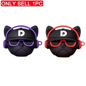 Protective Case for AirPods Pro 3rd Generation, Cute 3D Dog Head Design, Thickened Effective Protection, Stylish Headphone Accessory