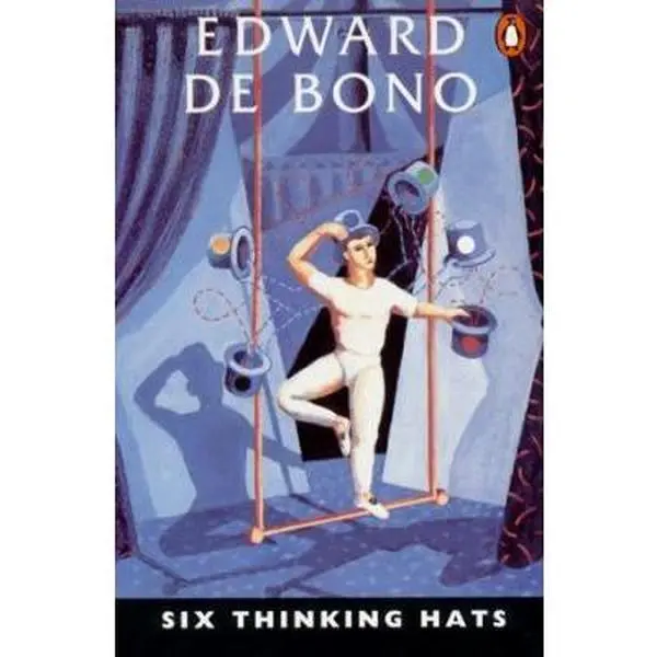 USED Book - Six Thinking Hats by De Bono, Edward (Hardcover) - english