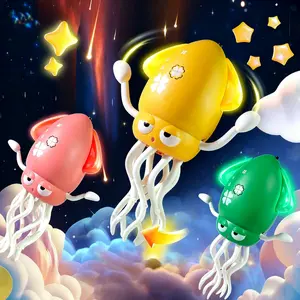 Dancing Squid Toy for Kids - Colorful Lights Catchy Music Fun Wiggles Early Development Toys for Toddlers 0-12 Months