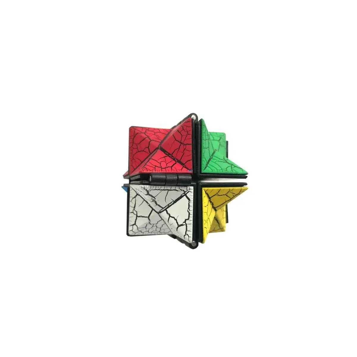 Rubik's Infinity Star Square Fidget Toy, 2.5-Inch Puzzle Game for Toys & Hobbies Enthusiasts