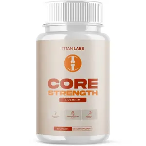 (1 Pack) Core Strength Joint Support Advanced Formula CoreStrength 60 Capsules for Joint Comfort & Flexibility Premium Ingredients Healthcare Supplement - Vitamin