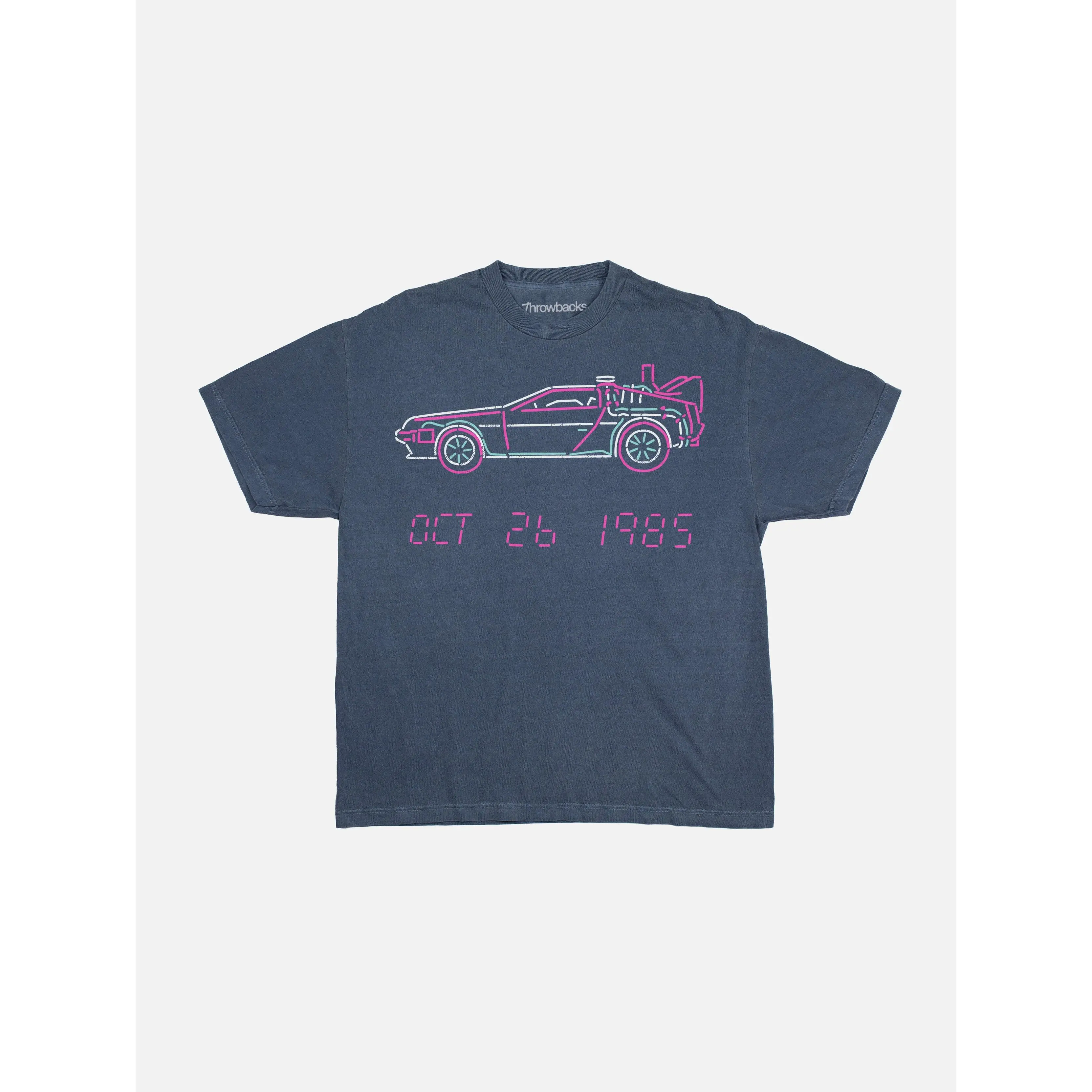 Neon Delorean Countdown Shirt