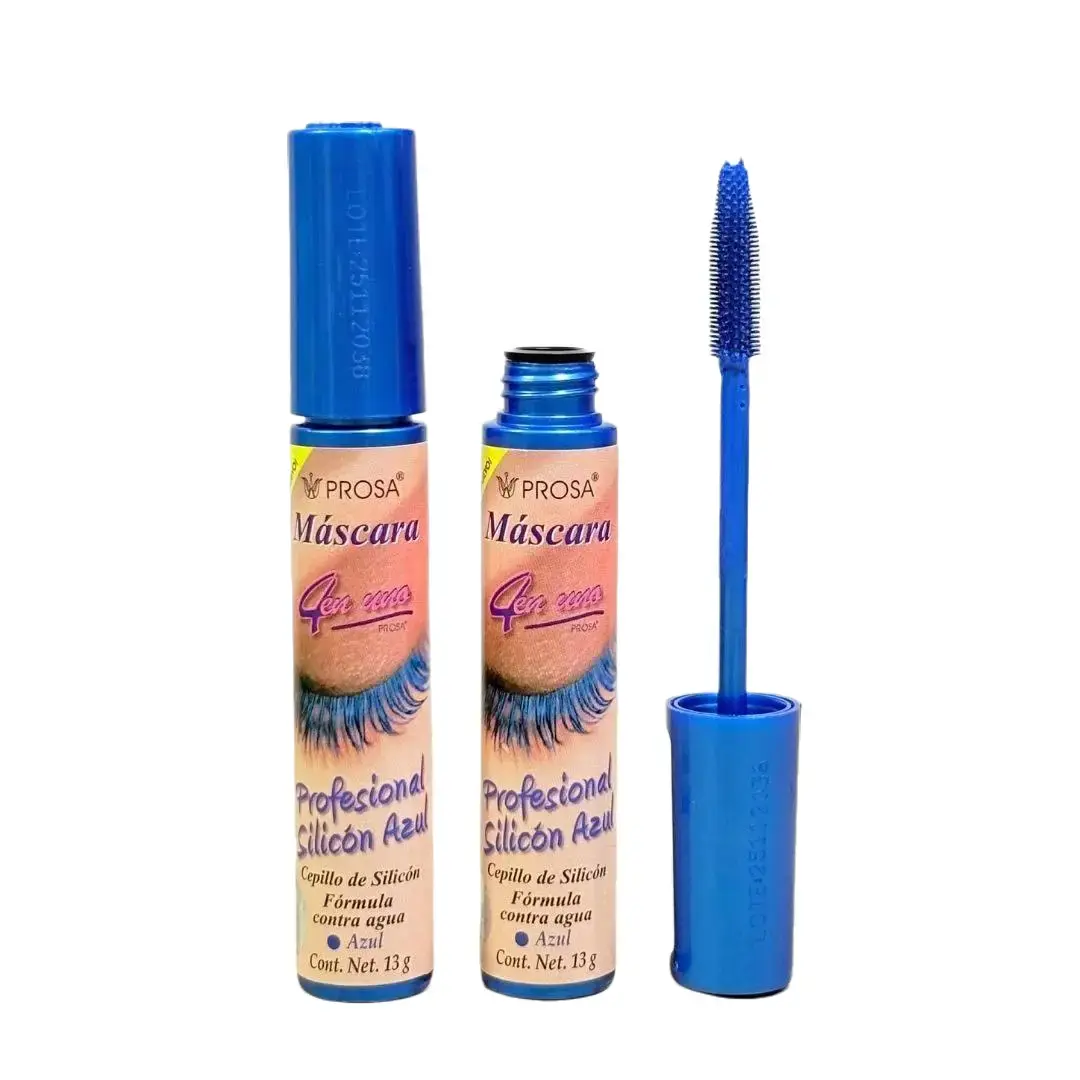 Prosa Mascara 4 En Uno Professional Silicone - Blue - Brown - Gel