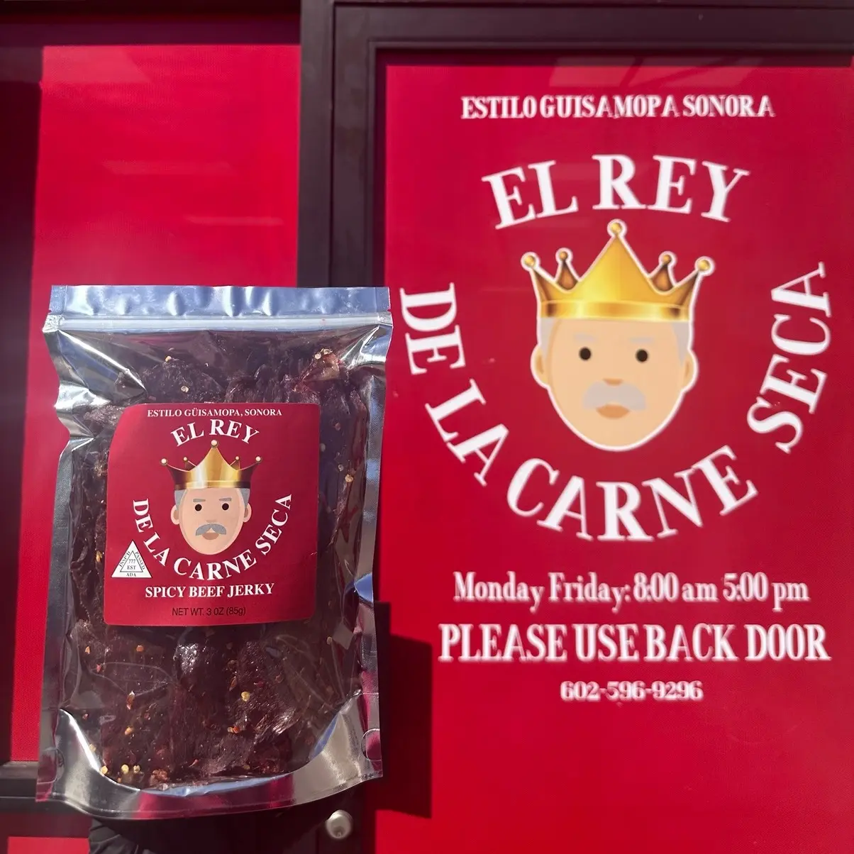 SPICY BEEF JERKY 3oz - CARNE SECA SPICY BEEF JERKY 3oz - CARNE SECA