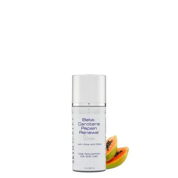 Skin Script Beta-Carotene Papain Renewal Serum 1 OZ.