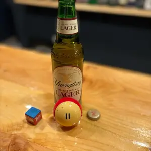 Number 11 Pool Ball Bottle Opener