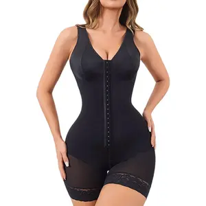 Women’s  Fajas Colombianas shapewear Tummy Control Butt Lifter Shaper with Zipper Crotch detachable shoulder strap SpringStatements