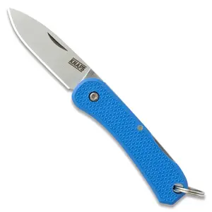 Lander 6 - Mini Keychain Knife - Blue