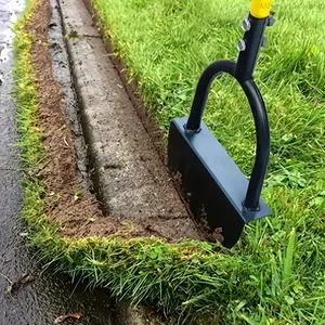 Half Moon Shaped Lawn Edge Shovel, Garden Lawn Edge Shovel with Ergonomic Handle, Professional Garden Landscape Tool for Home and CommercialAAPuraVidaHome40