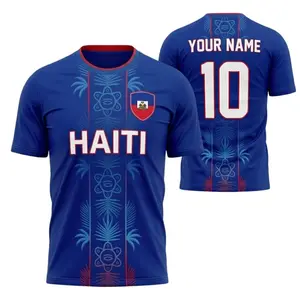 Custom Haiti National Team Jersey, Personalized Soccer Shirt for Fans