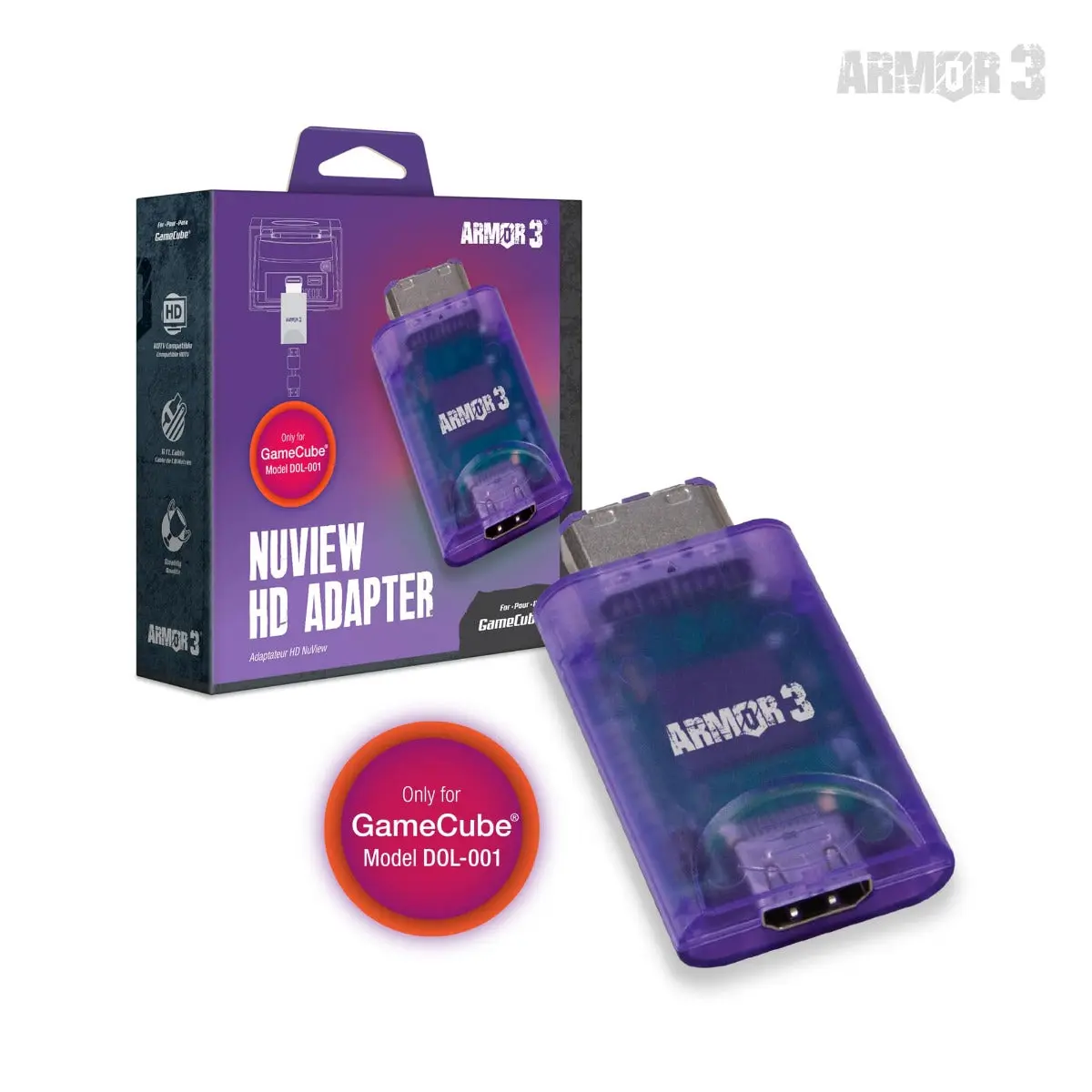 Hyperkin NuView HD Adapter for GameCube (DOL-001)